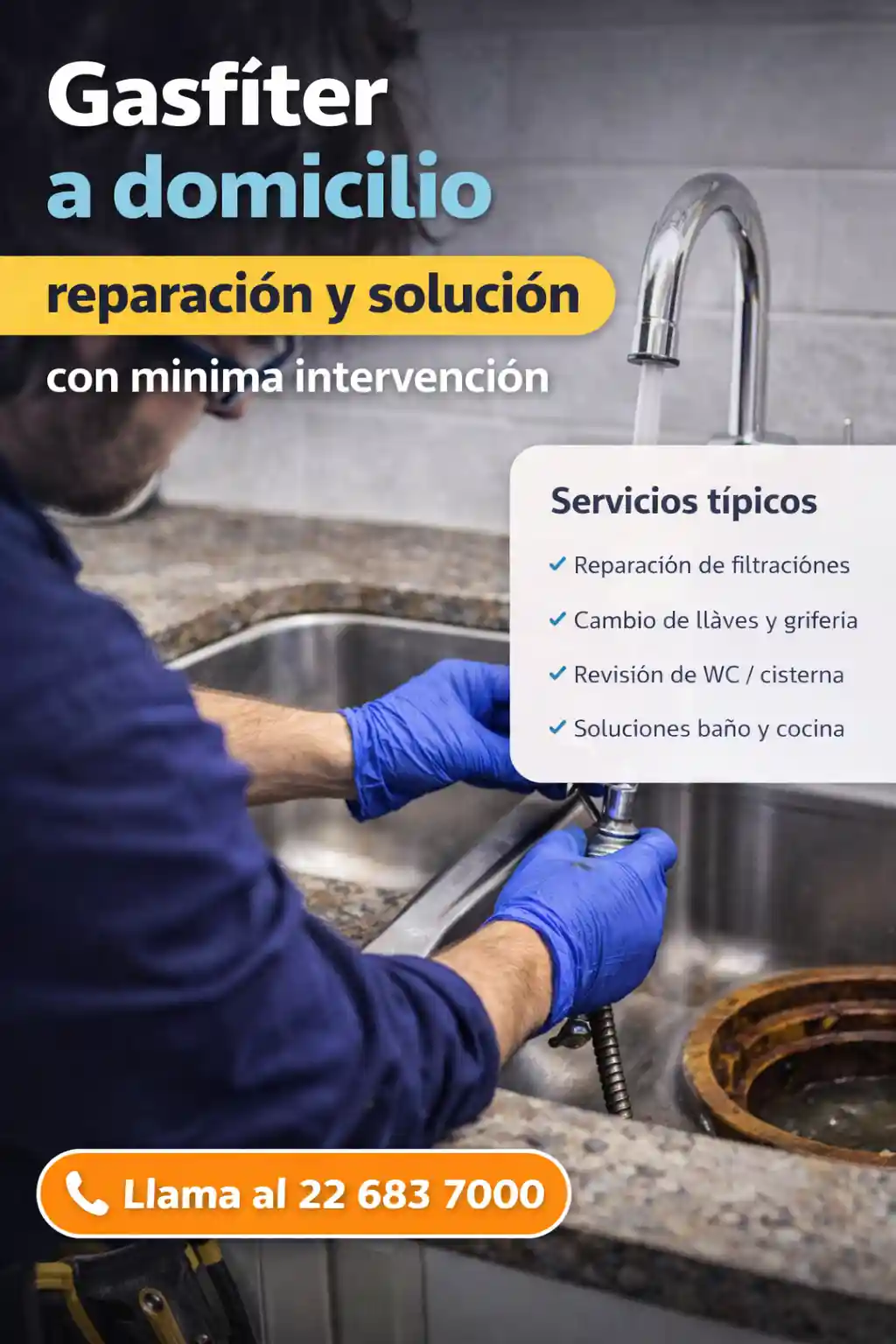 Agenda gasfíter a domicilio